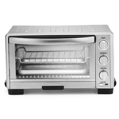 Cuisinart Deluxe 1800 W 6 Slice Stainless Steel Toaster Oven